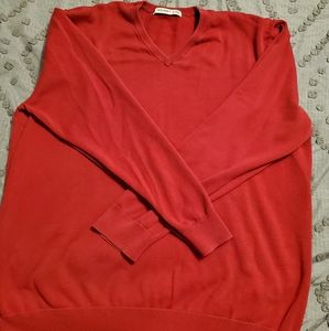 Old Navy red v-neck sweater